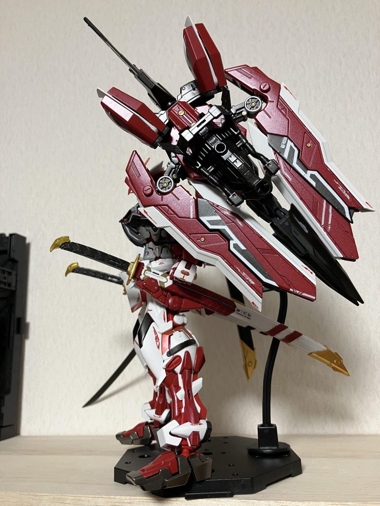 ターンレッドのパーツを使いタクティカルアームズの懸架場所変更