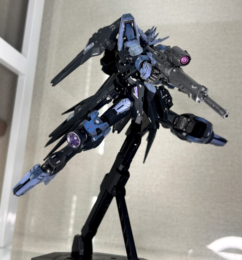 ライフルも大きめでカッコよく、センサーも美しいです。