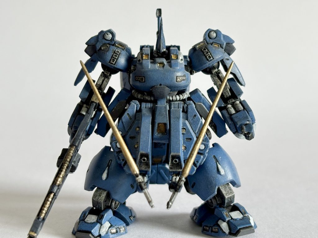 最後に正面からです。この図体でZより機動力があるとかヤバイですよね！めちゃくちゃかっこいいんで、皆さんも見つけたら作ってみて下さい！