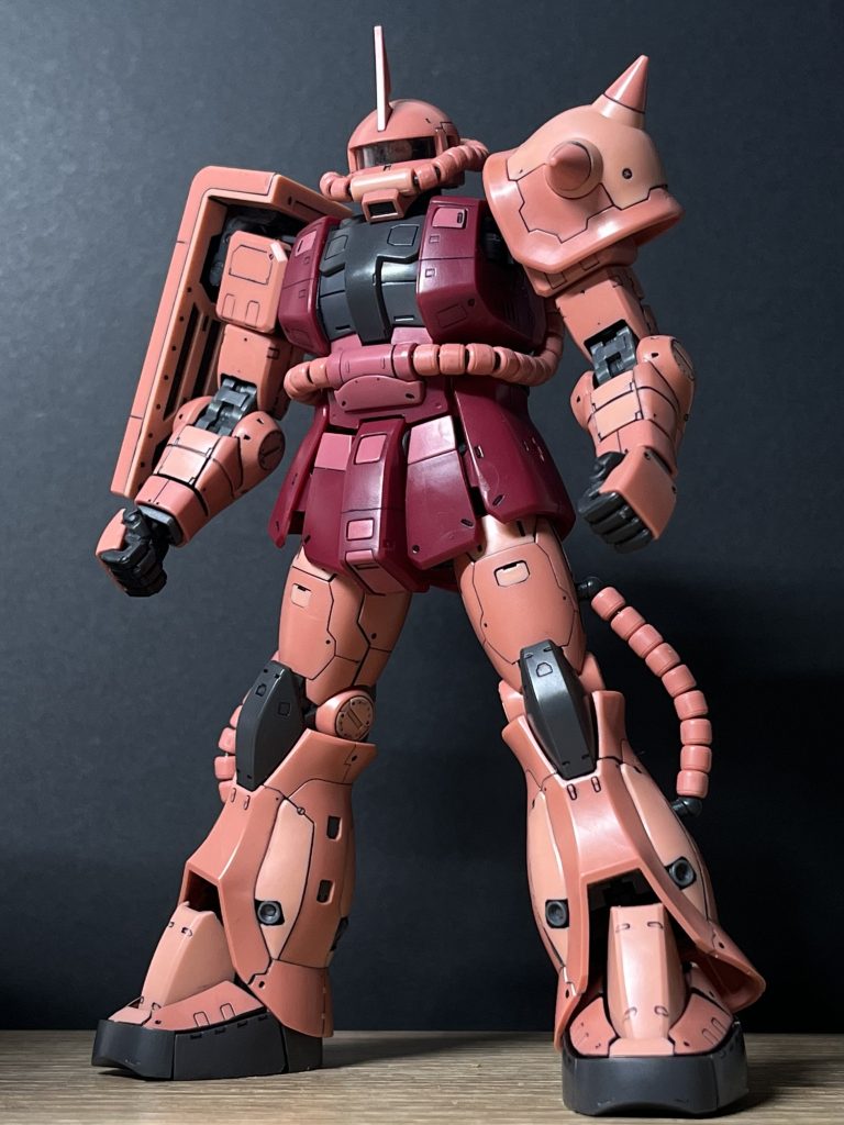 スミ入れだけでこの迫力……！これがバンダイのRGか…！