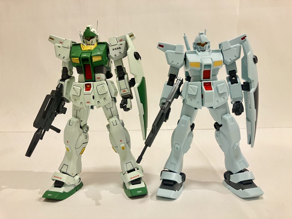 どれだけ変わったか分かりやすいよう、もう1体作って並べてみましたウエストと太ももが延びた結果7ミリほど延びました〜(//∇//)