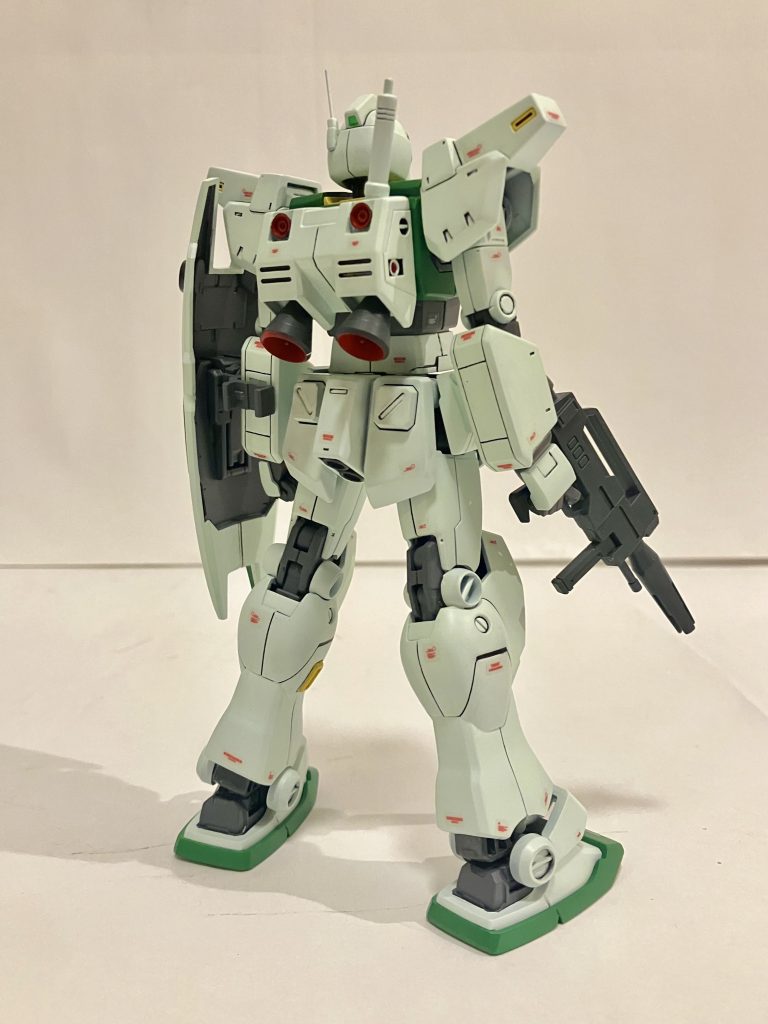 右腕のシールド穴はみっともないから埋めました