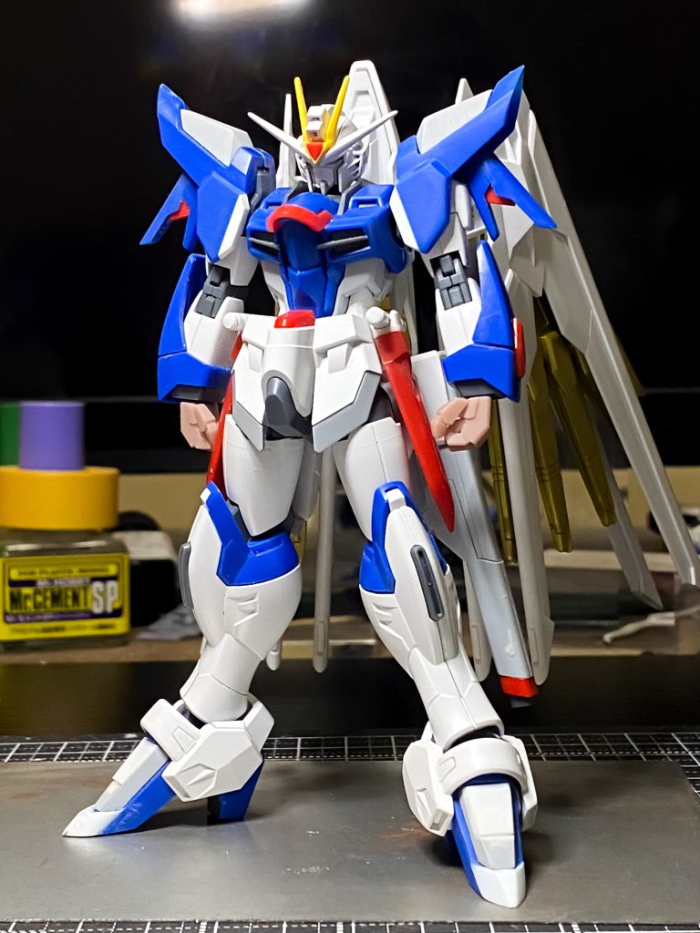 ハンドパーツ変更(三角屋さん)目立った改修はこれだけです。これだけでもかなりスタイルは良くなったとおもいますー