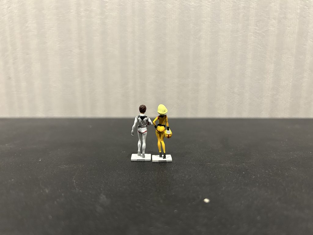 セイラさんにばかり目が行くがアムロの体の仕上がりが14.5歳の体では無い…