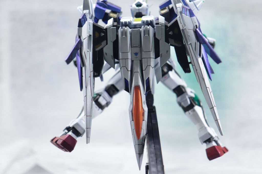 オーライザーのコクピットは裏にシルバー吹いてクリアコート