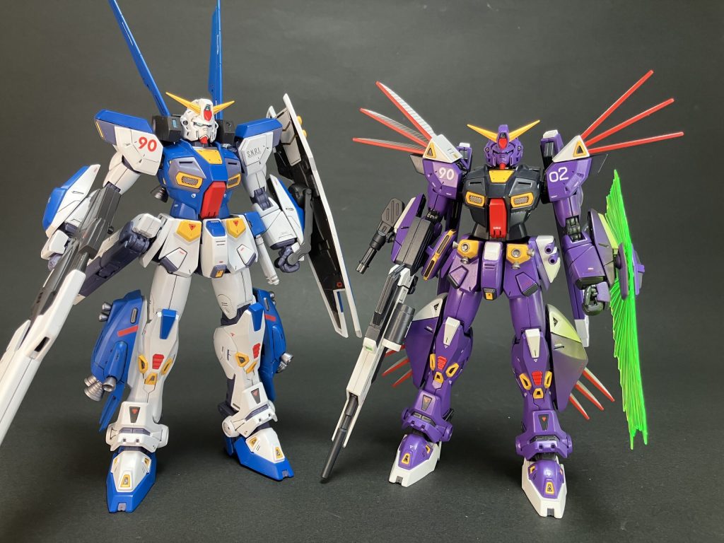 1号機、2号機が揃いました。