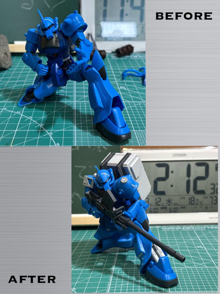 改修後のビフォーアフターです。