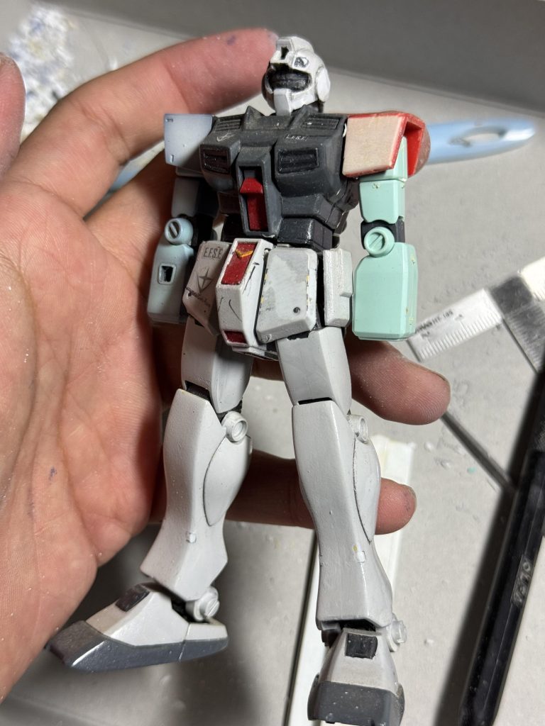 昔作った寒冷地仕様を使い回してます。特徴的なパーツを揃えてみたら意外といけるなと判断しました。