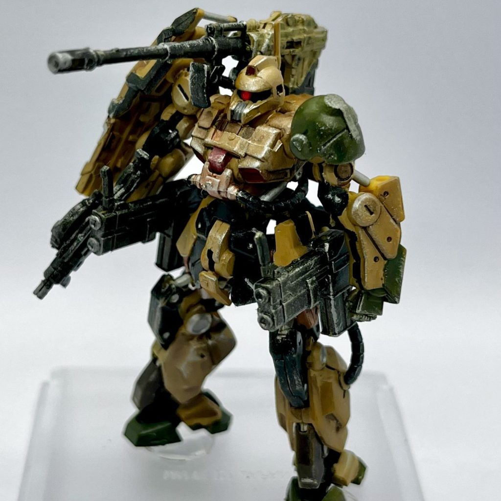ガンダムアーティファクト　ザクキャノン　塗装済み完成品 ガンダムアーティファクト ザク・キャノン｜いきうすさんの