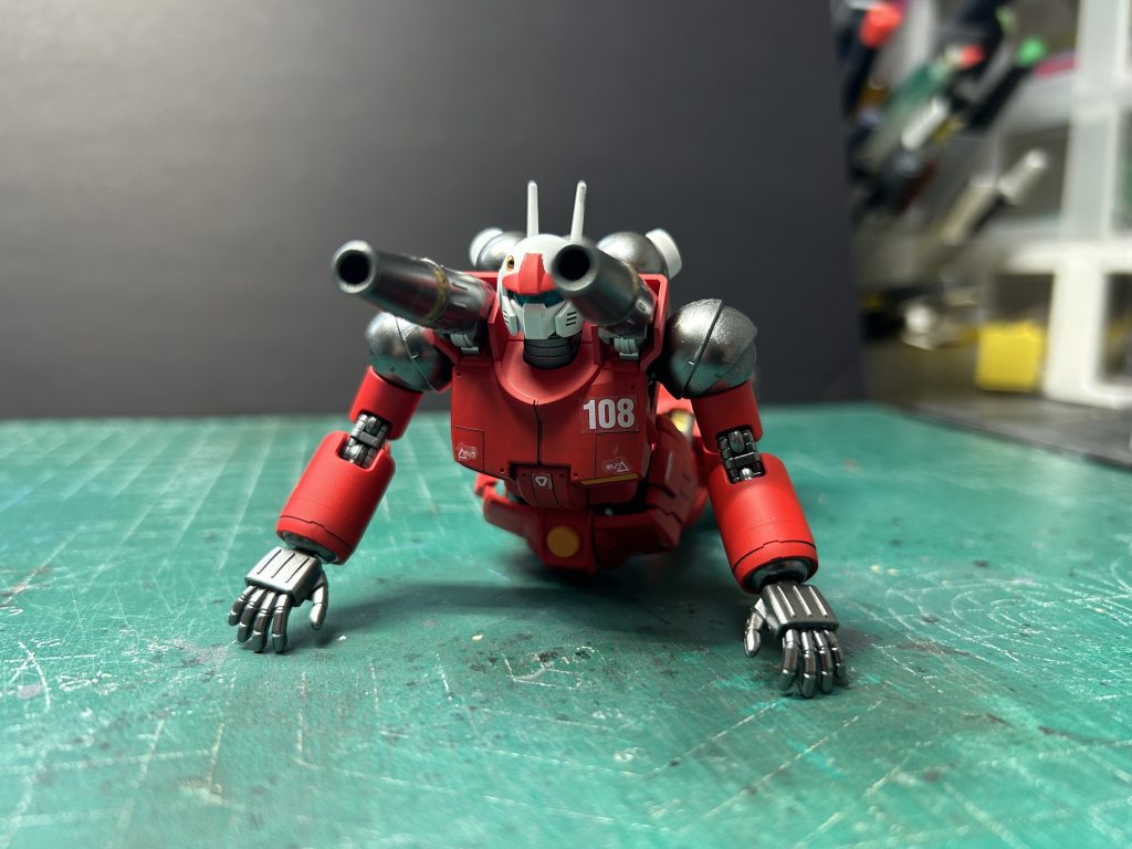 ガンキャノンと言えば、この姿勢だ〜！