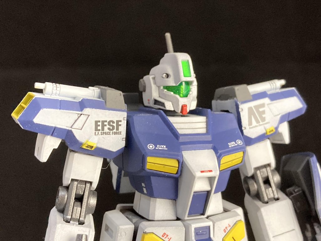 パーツ分けなんてしてないですから全て塗り分けです