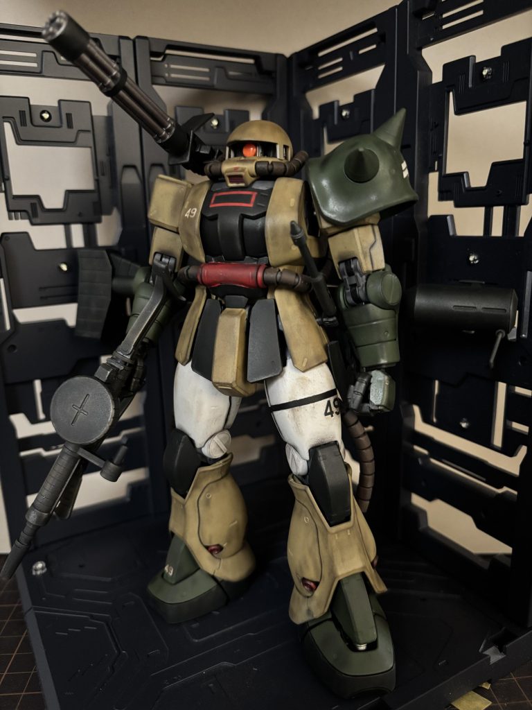 機体ナンバーは、49にしてみました!あまり意味はありません。