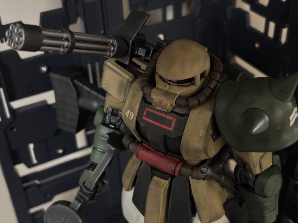 前景斜め上方より!