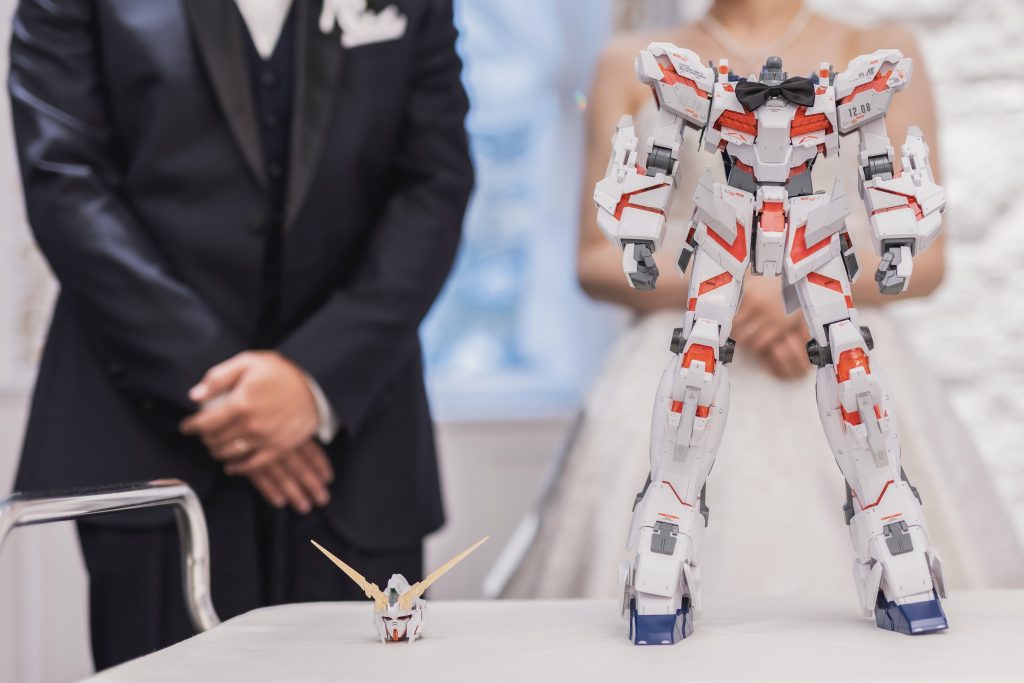 入頭のBGMはもちろんUNICORNです。運ばれてくる瞬間はシュールでした。