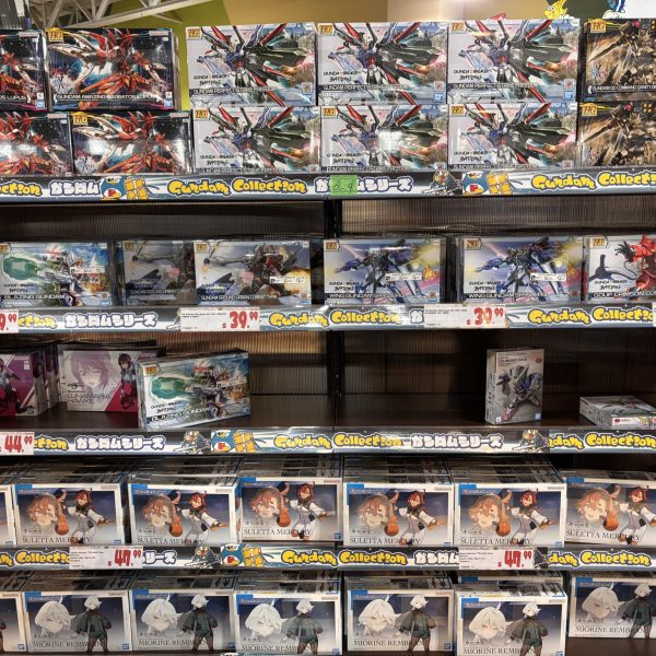 昔のように潤沢な売り場でした