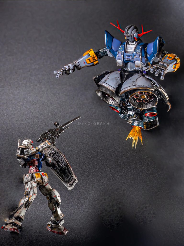 ＲＧガンダムとジオング–2枚目/制作者：niiyan