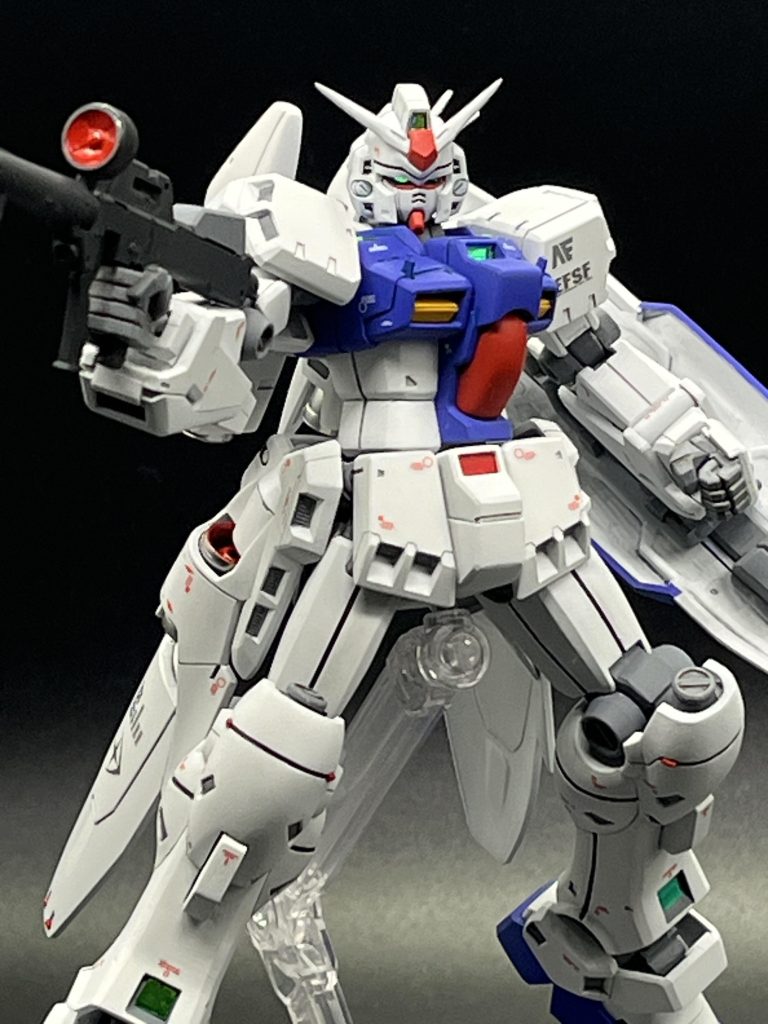 ちょいとポーズをつけて決め。