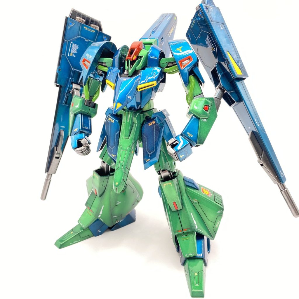 No.03　ガンプラオリジナルウェポン 【塗装済み】 旧キット 絶版 HG 1/144 Zガンダム ウェーブシューター ガンプラ
