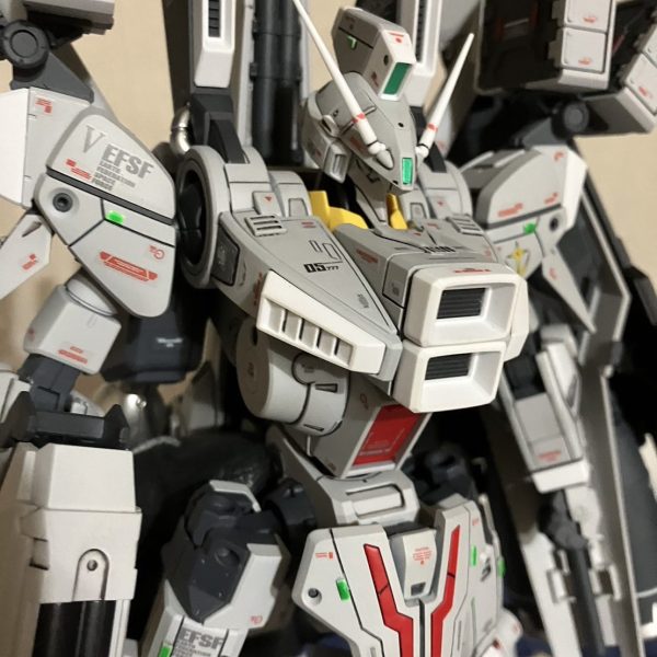 プレミアムバンダイ限定 MG ガンダムMk-Ⅴ 改修塗装完成 | @in's