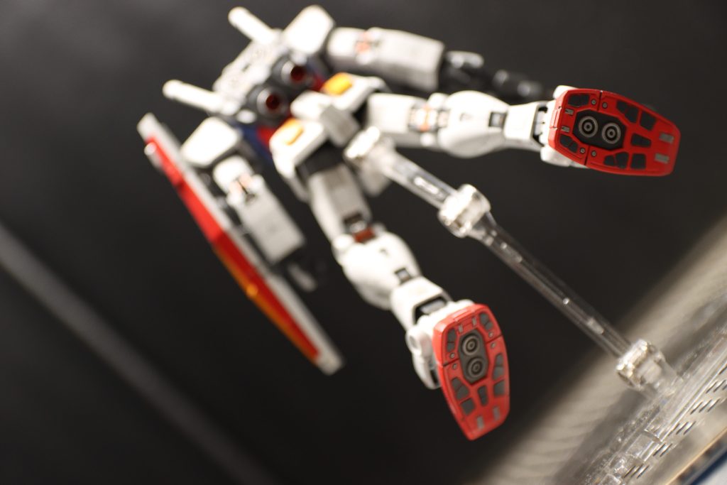 足裏も塗分しました。