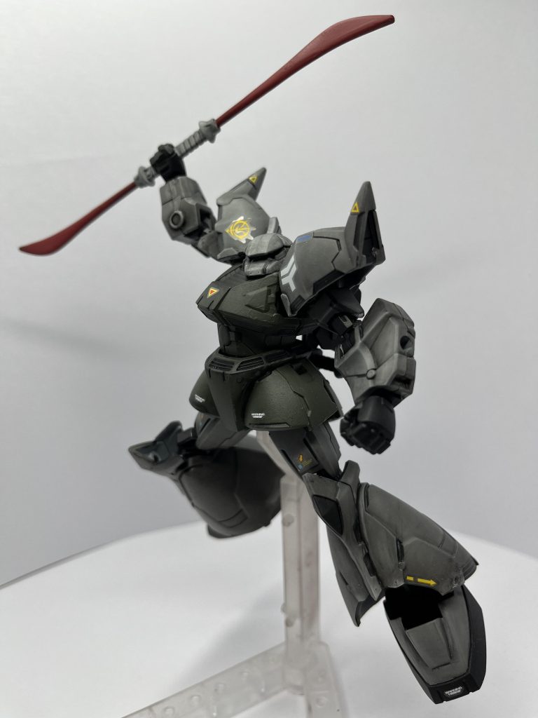 ビームナギナタこちらは逆に前の機体から拝借やっぱナギナタ似合うわね(´・ω・)