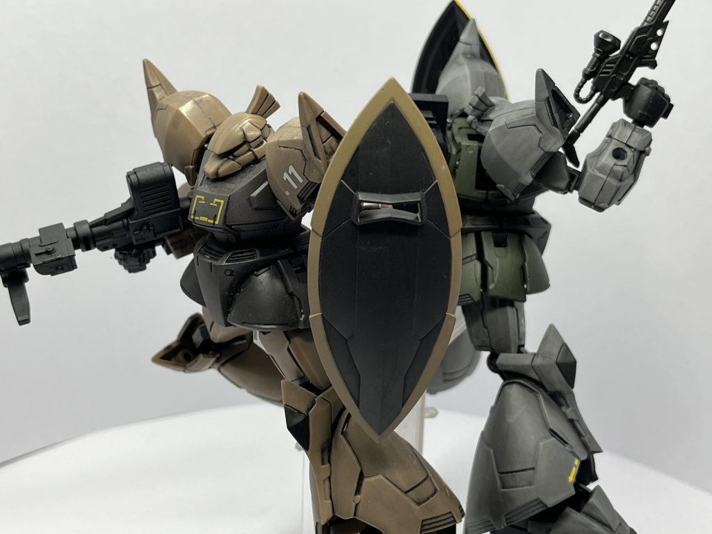 無論だ！連邦の有象無象に目に物見せる！無茶を言いなさる、お供しますよ(´･ω･`)背中は任せるっ！熱き戦場の絆(｀_´)ゞ