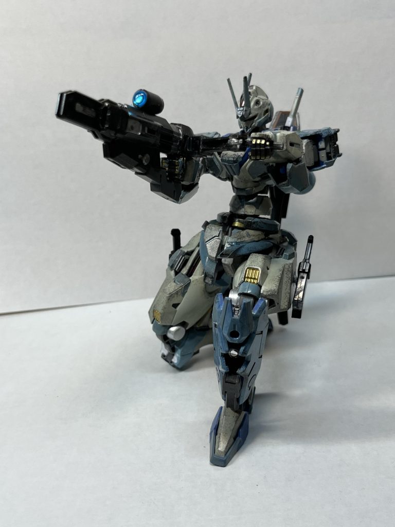 エアリアル改のビームライフルを改造して作った長距離狙撃用ビームライフル