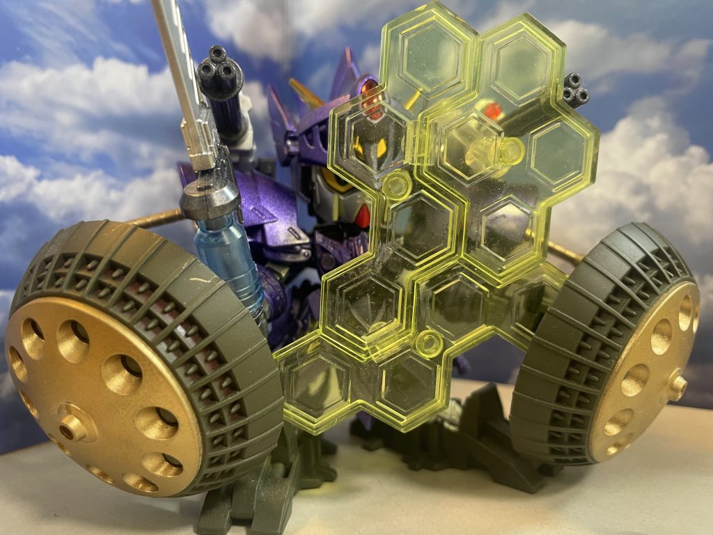 電磁バリアを発生させる何かを装備