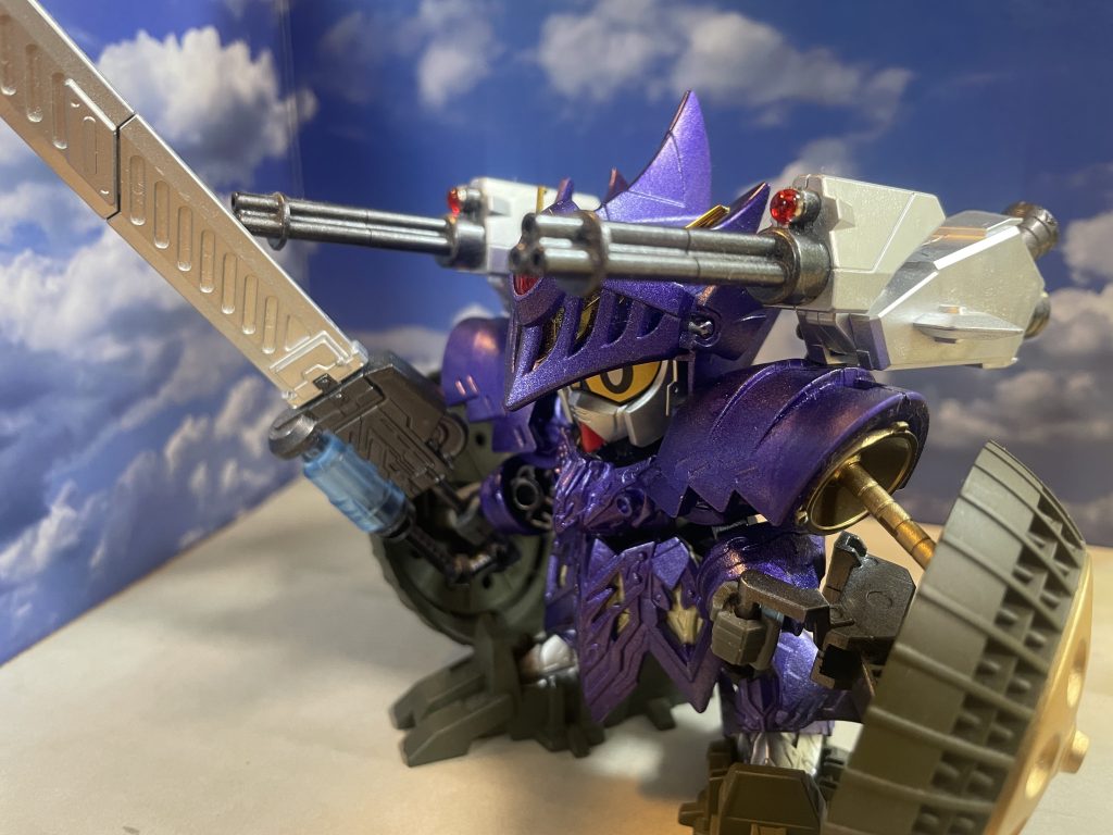 背中のバルカン