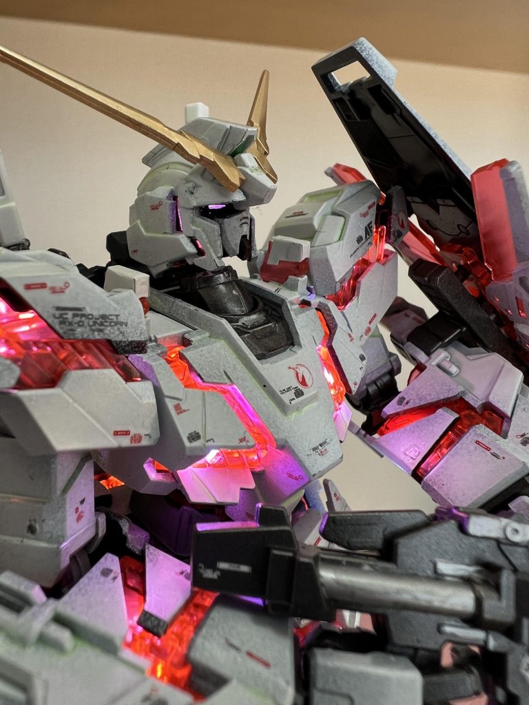 HG ユニコーンガンダム　デストロイモード–2枚目/制作者：yohacky