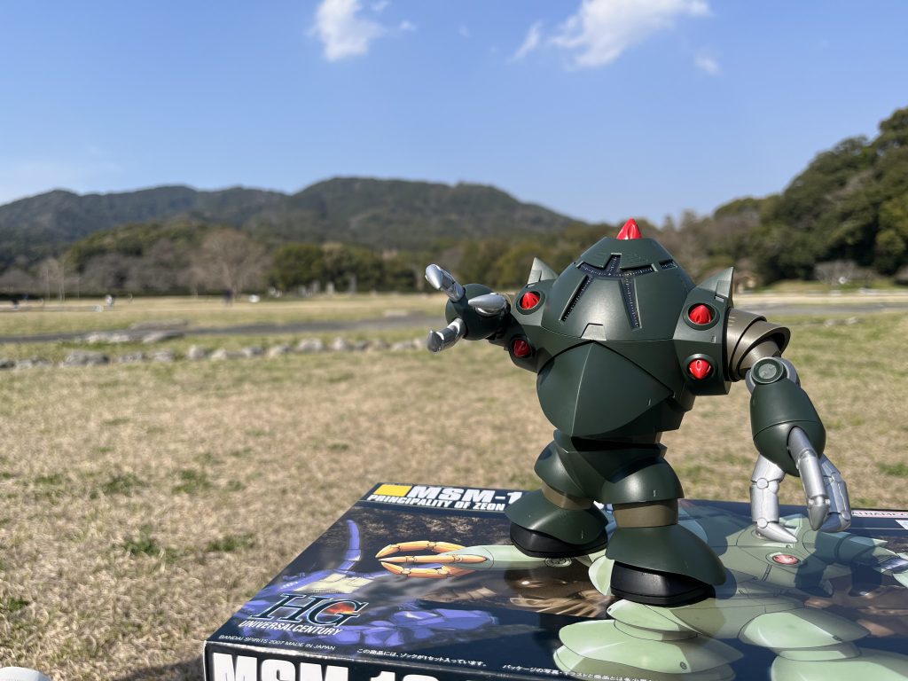 外での模活は気持ちよかった〜！