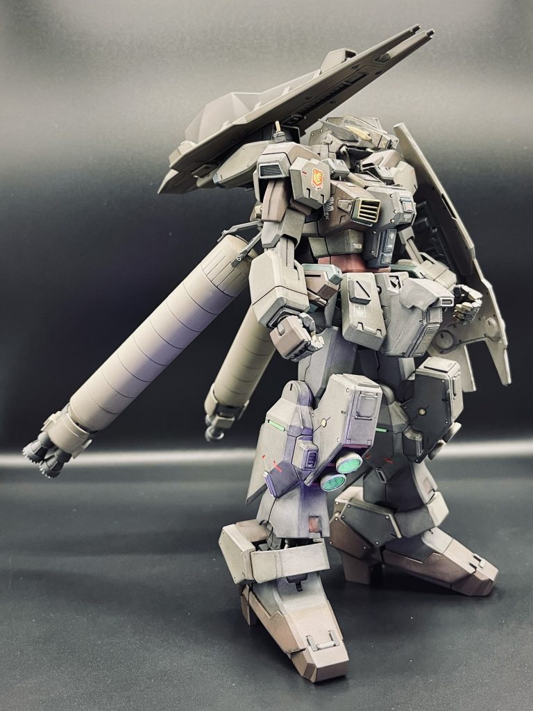 膝小僧にバーニアを追加。