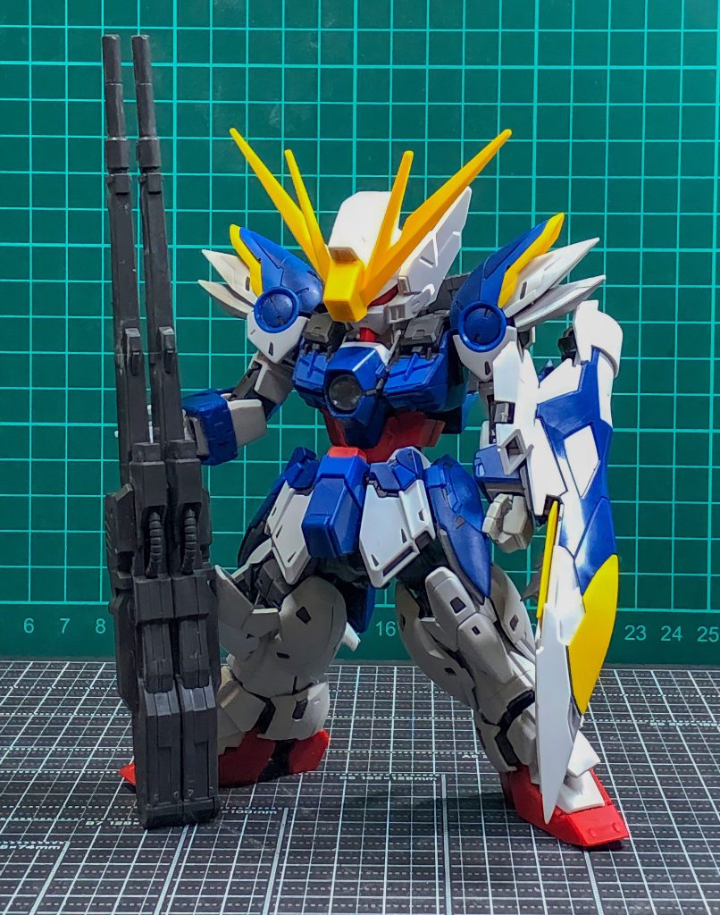 初期 工作段階この時点は腕もver.kaを短縮し使用してました。後にMGSDフリーダムに変更