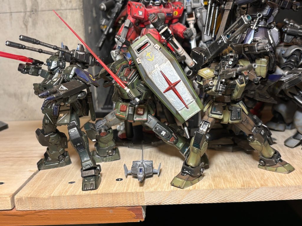 3体揃って記念撮影。