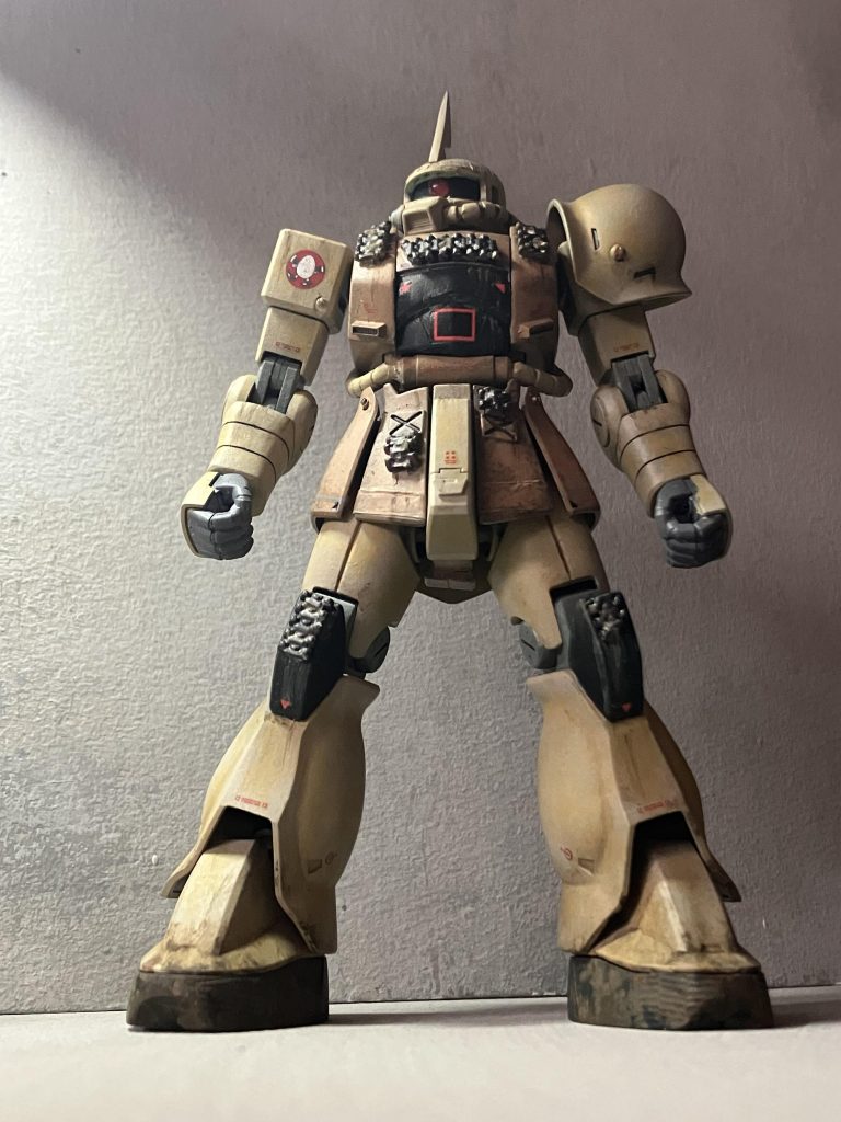 オデッサの陥落から、反撃のジャブロー進行作戦は失敗に終わり、我々は後退と言う敗走を余儀なくされた地上に投入された物資は宇宙での決戦のために次々と上げられていき、ヒューエンデン基地の守備隊MSは有り合わせのものやスクラップ行き間近のモノで構成されていた