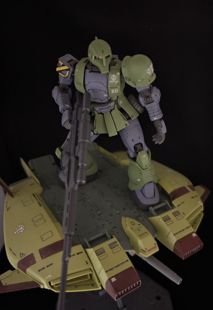 HGザクⅠ（スナイパー装備）–3枚目/制作者：マサキ軍曹