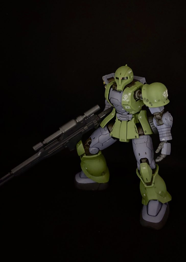 HGザクⅠ（スナイパー装備）–4枚目/制作者：マサキ軍曹