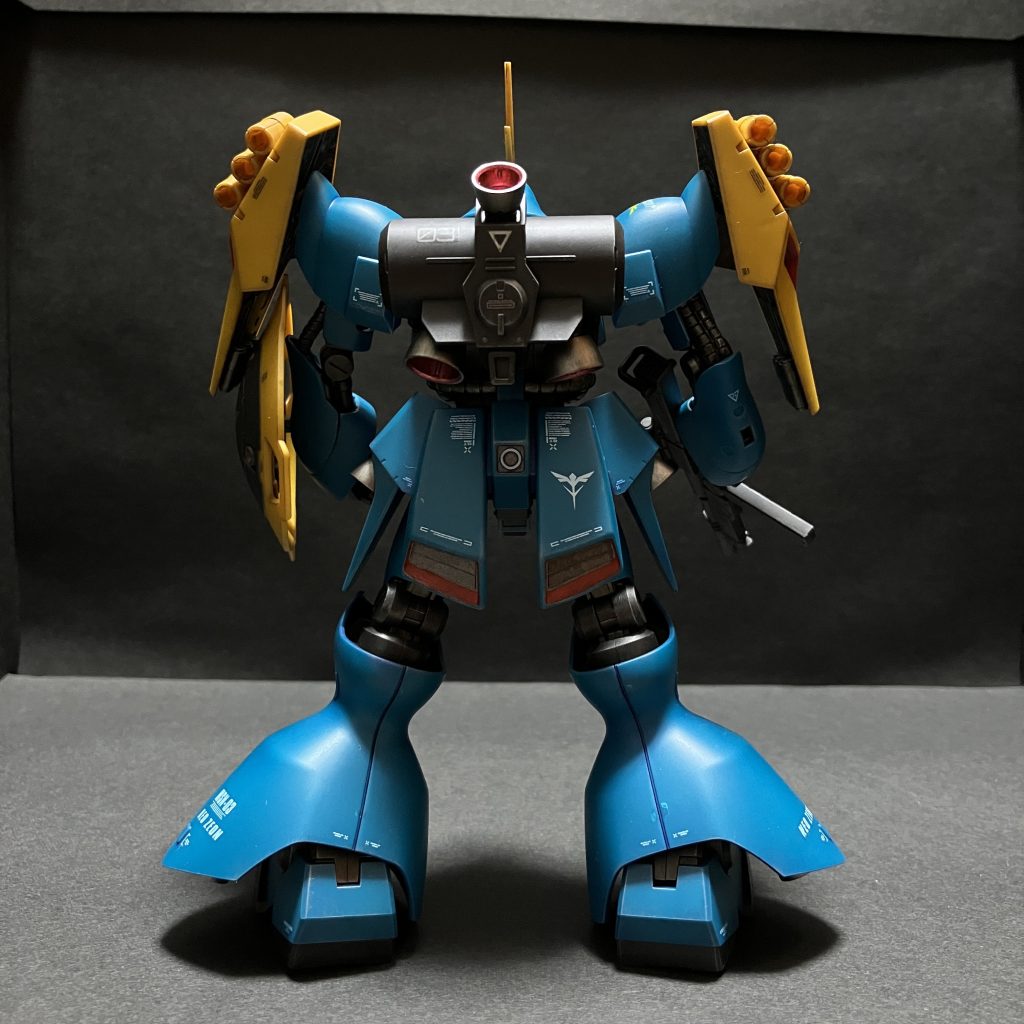 右足脹脛のゲート跡の白化が残念...