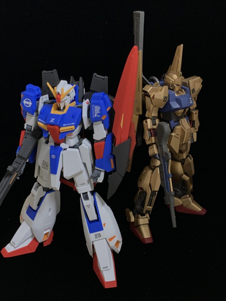 アーガマ繋がりで百式と。