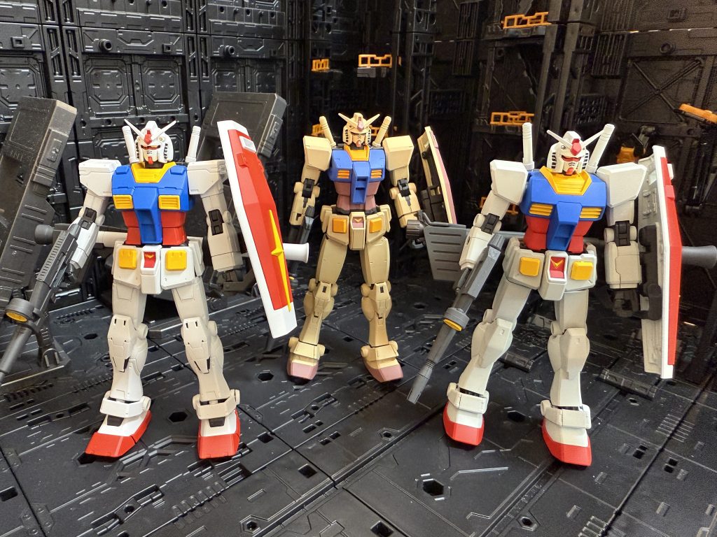 HG ガンダム ３人衆