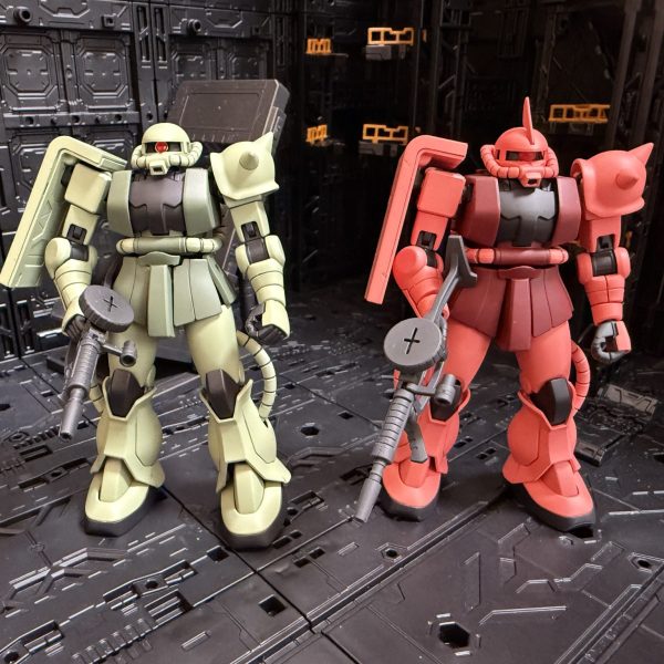 HGUC シャア専用ゲルググ｜2106PPさんのガンプラ作品｜GUNSTA