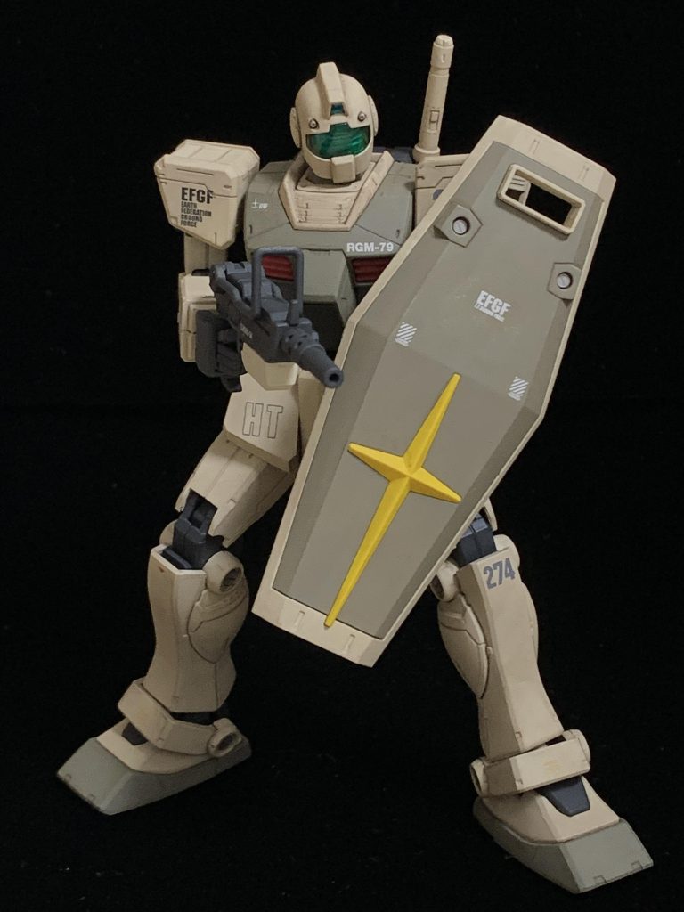 HGUC ジム砂漠仕様–4枚目/制作者:しゅにち