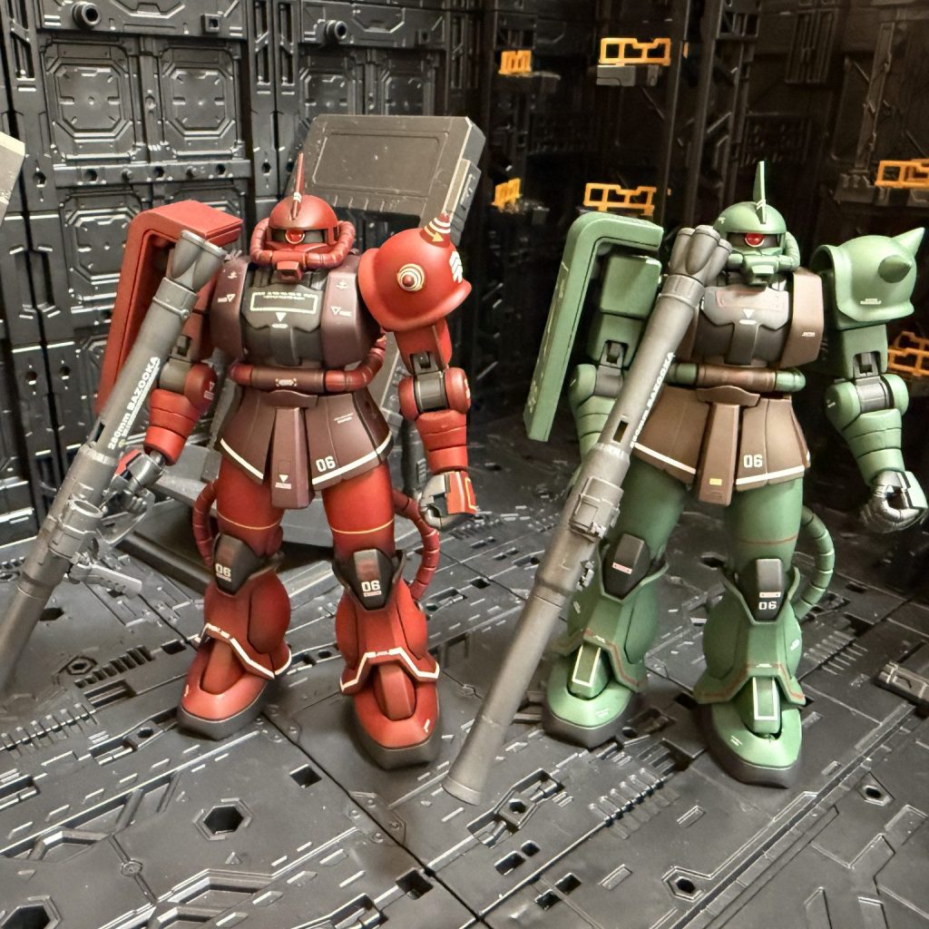 HGUC MS-06 ザクⅡ【REVIVE】 塗装済完成品