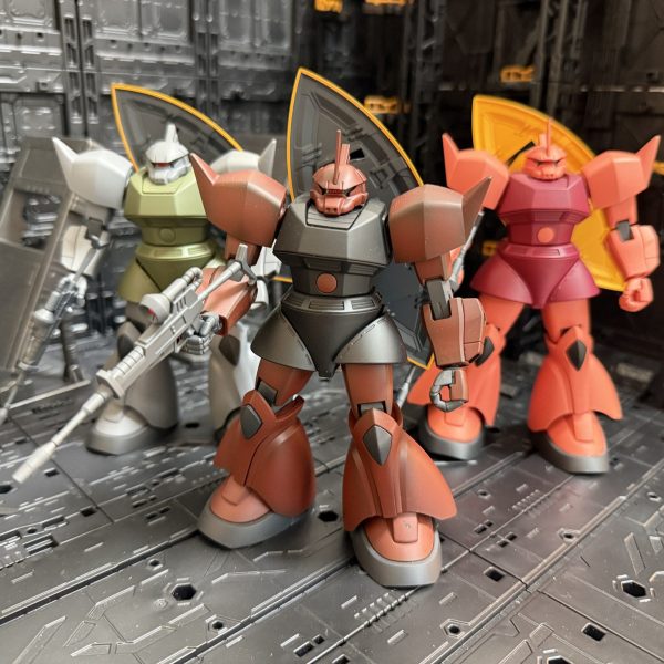 HGUC 量産型ゲルググとオリジナル塗装