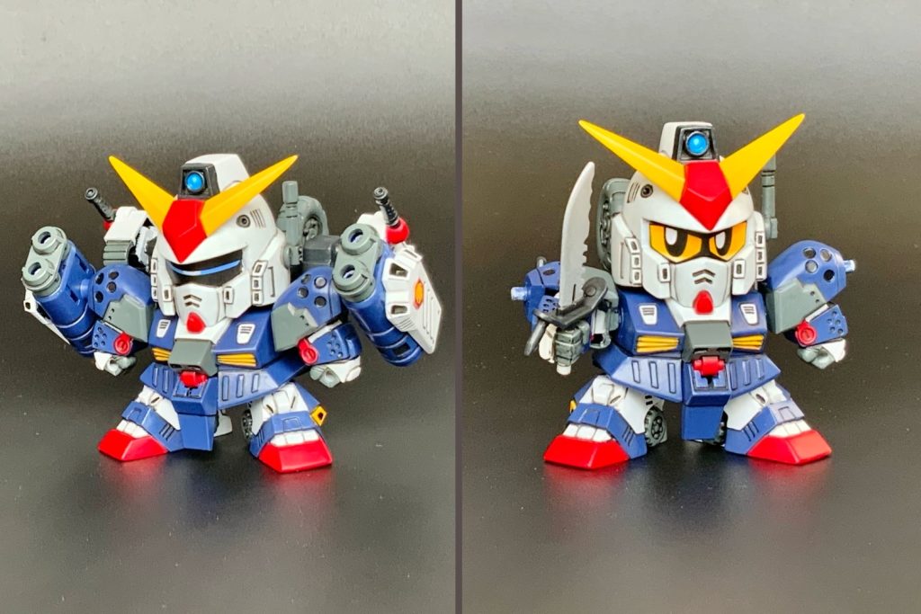 左:オリジナルのスコープモード!集中砲火!右:軽装タイプ!右手にバックマスター!