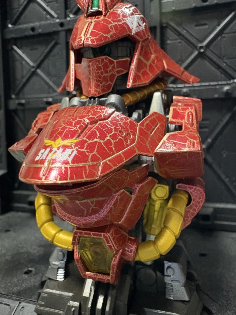 内装もバラバラにしてメタリック塗装　