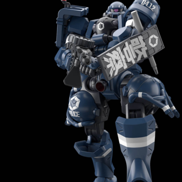 軍警ザクのデザインにやられました🥳