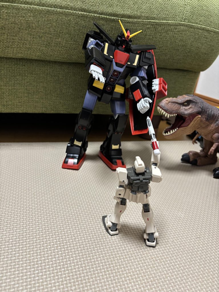 ジムコマンドと会敵