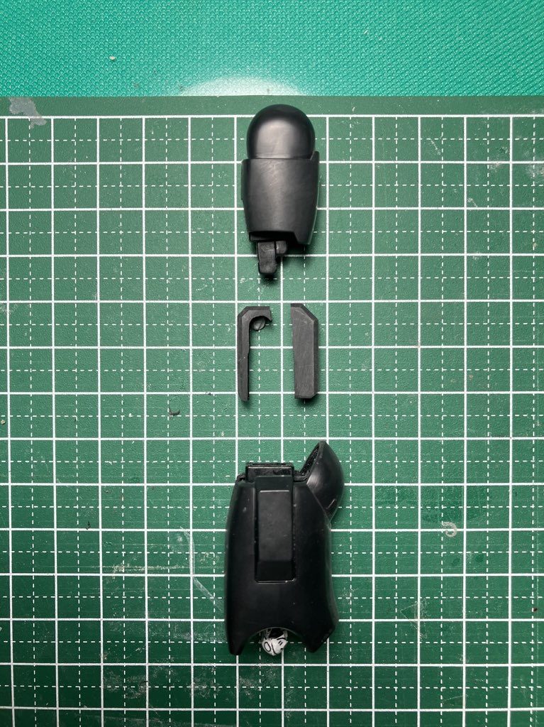 ディテールを追加したり、後ハメ工作したり。