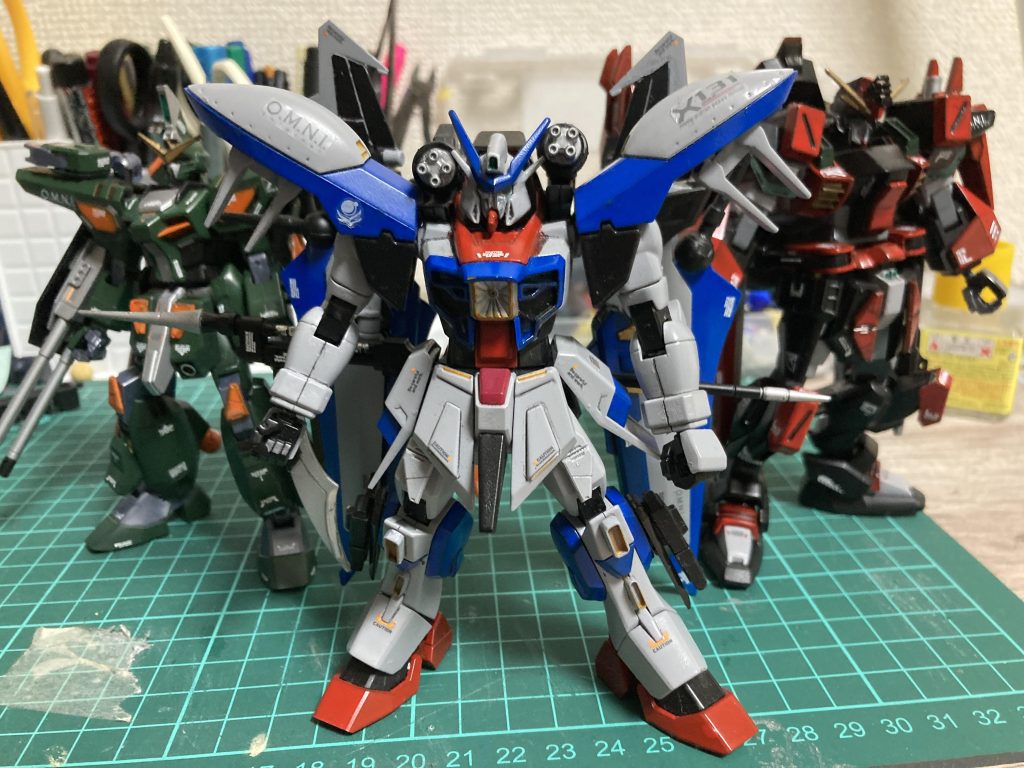 3機目が完成してとりあえず1チームが成立。